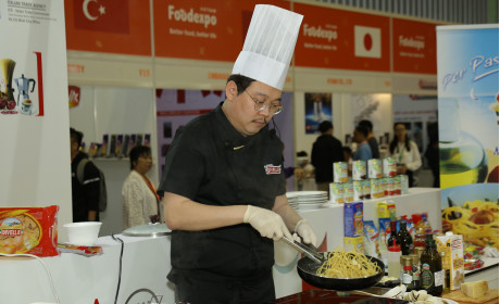 Những hương vị thực phẩm đặc sắc của Italia tại Vietnam Foodexpo 2018
