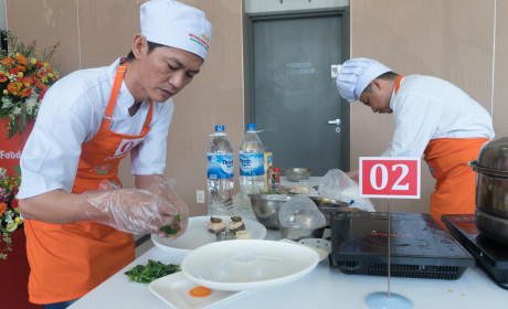 14 thí sinh đầu bếp chuyên nghiệp sẽ tranh tài tại Chung kết Hội thi Nấu ăn quốc tế Sài Gòn 2018