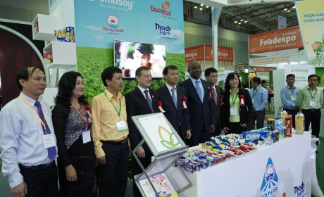 Thương hiệu quốc gia Đường Quảng Ngãi liên tiếp hiện diện tại Vietnam Foodexpo 