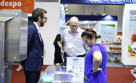 Nhiều doanh nghiệp nổi tiếng thế giới trưng bày sản phẩm tại Vietnam Foodexpo 2018