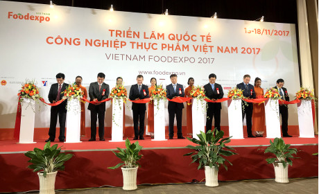 Vietnam Foodexpo 2017 - Triển lãm lớn nhất ngành công nghiệp thực phẩm Việt Nam chính thức khai mạc