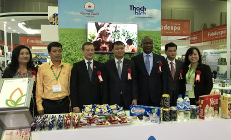 Vietnam Foodexpo 2018 quy tụ nhiều doanh nghiệp lớn ngành công nghiệp thực phẩm