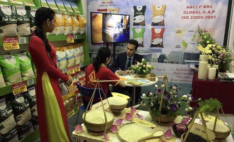 Gạo sạch Tấn Vương “lên ngôi” tại Vietnam Foodexpo 2018