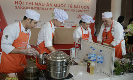 Thí sinh Đan Mạch dành giải nhất Hội thi Nấu ăn Quốc tế Sài Gòn 2016