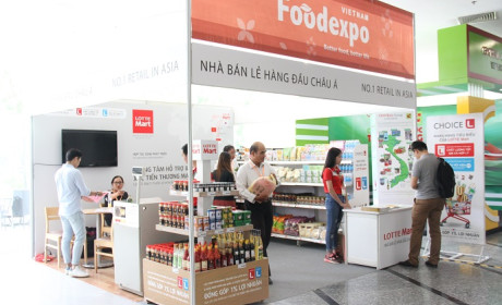 Lotte Mart seeks for suppliers of quality agricultural products and foodstuffs at Vietnam Foodexpo 2017