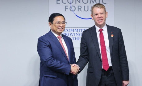 Việt Nam - New Zealand muốn nâng kim ngạch thương mại lên 2 tỷ USD