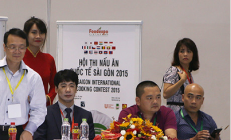 Trao giải Hội thi Nấu ăn Quốc tế Sài Gòn 2015