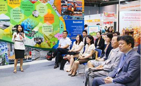 Xúc tiến đầu tư phát triển công nghiệp chế biến thực phẩm tại Vietnam Foodexpo 2015